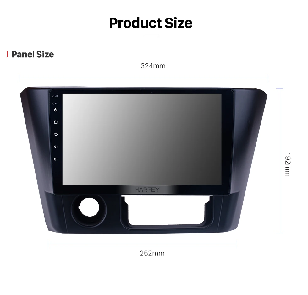 Sale Harfey Android 8.1 9" Car Radio Multimedia Player GPS Head Unit For 2014 2015 2016 Mitsubishi Lancer Support DVR Wifi Bluethooth 16