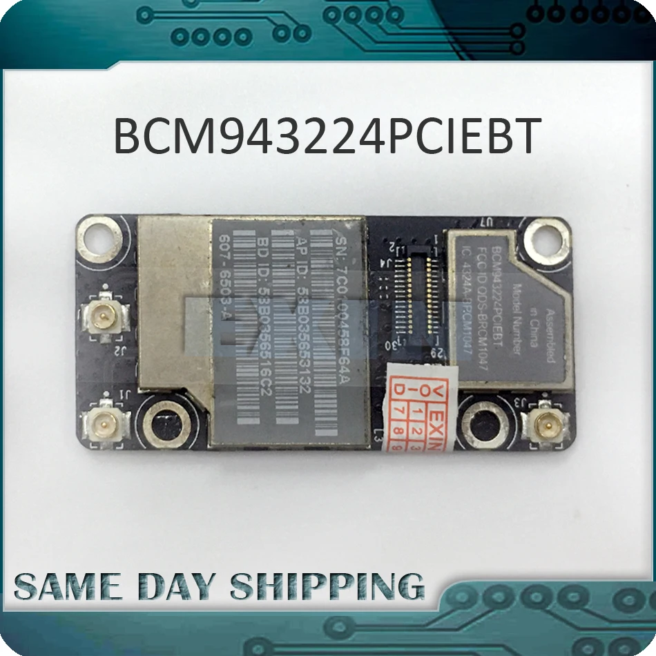 USB-карта для ноутбука BCM943224PCIEBT 13 дюймов A1342 2009 2010 Pro 15 A1286 17 A1297 | Компьютеры и офис