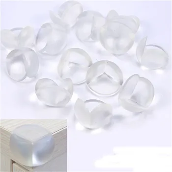 

10PCS Child Baby Safety Silicone Table Corner Edge Protection Cover Transparent Anticollision Edge & Corner Guards