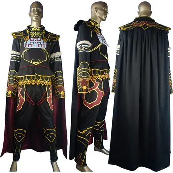 

The Legend of Zelda Ganon Ganondorf Outfit King of Evil Suit Halloween Anime Comic con Cosplay Costume Men Adults