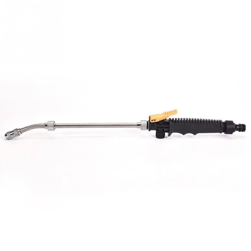 

19" High Pressure Power Washer Spray Nozzle Water Gun Hose Wand Garden Tool Watering Syste With Handle