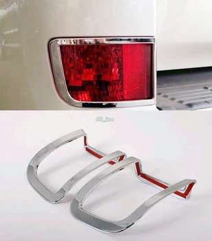 

Auto chrome accessories,rear fog light cover lamp bazel trim For Toyota Land Cruiser LC200 J200 2016 2017,ABS chrome,