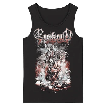 

Bloodhoof Ensiferum Grindcore HardMetal Deathcore Hard Metal men's top Tank Tops Asian Size