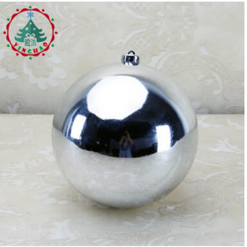 Navidad Natal 25 см шар украшения Рождественские украшения для дома или вечерние большой размер Рождественский шар для елки