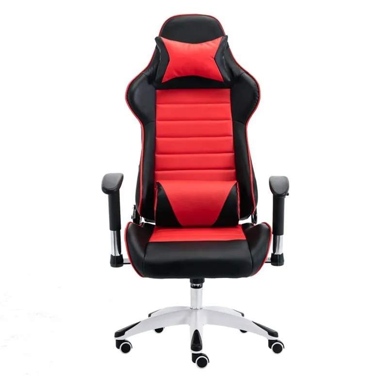 ЕС 8008 розовый Poltrona игровой Esports Boss Silla Gamer офисный стул массажный с колесом с подставкой для ног может лежать - Цвет: 3 A no footrest