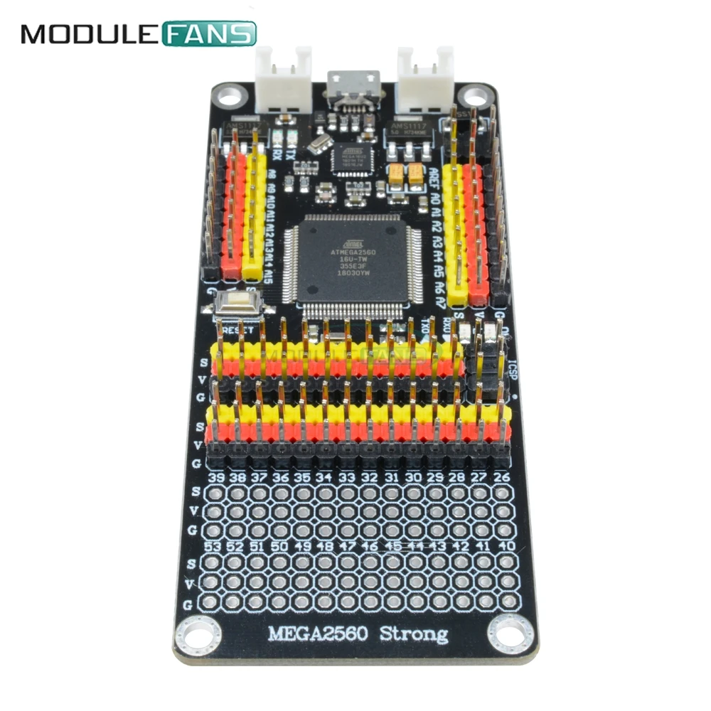 Плата микроконтроллера MEGA2560 MEGA 2560 R3 ATmega2560 ATmega16U2 для модуля Arduino Micro USB 16 МГц Замена CH340 G CH340G