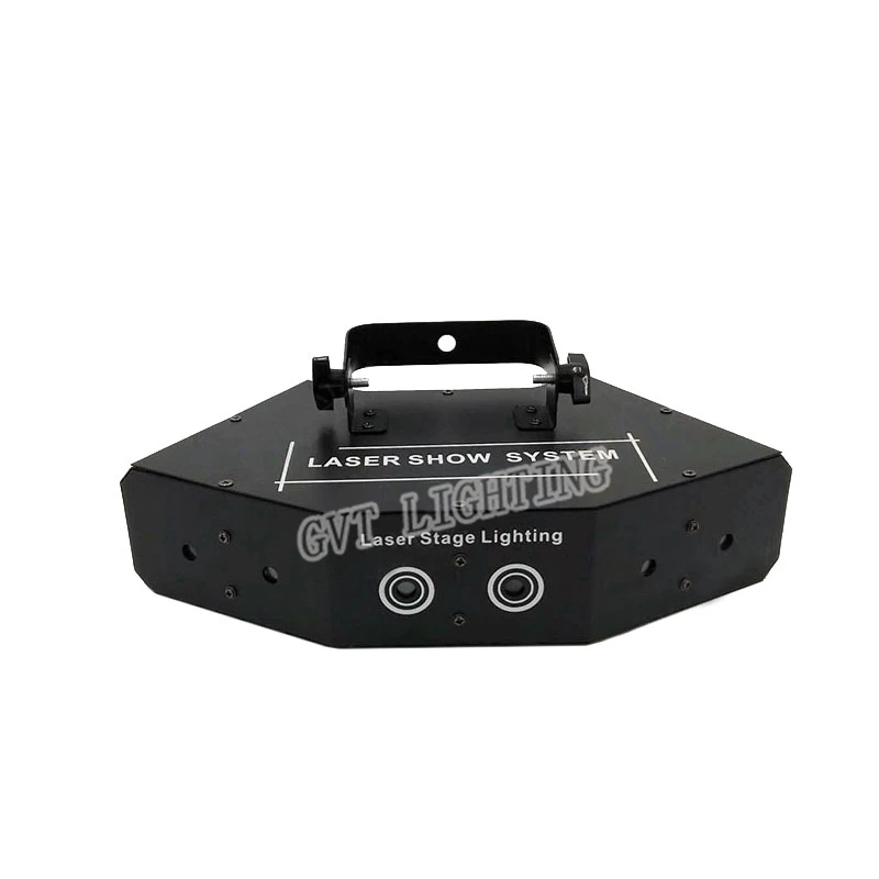 DMX 512 веерообразная шесть глаз сканирования RGB лазерный светильник для DJ диско