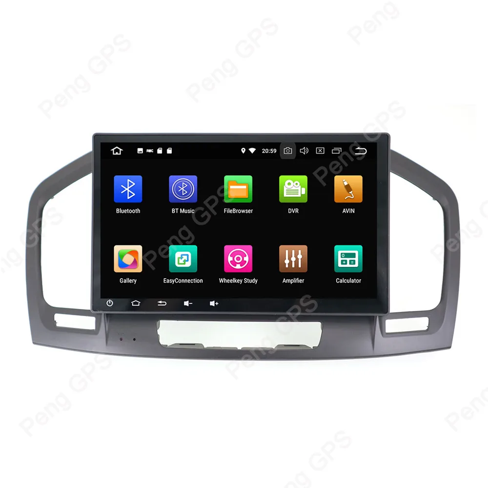 9 дюймов Восьмиядерный Android 8,0 автомобильный радиоприемник для Opel Vauxhall Holden Insignia 2008-2013 gps навигация CD DVD плеер стерео головное устройство
