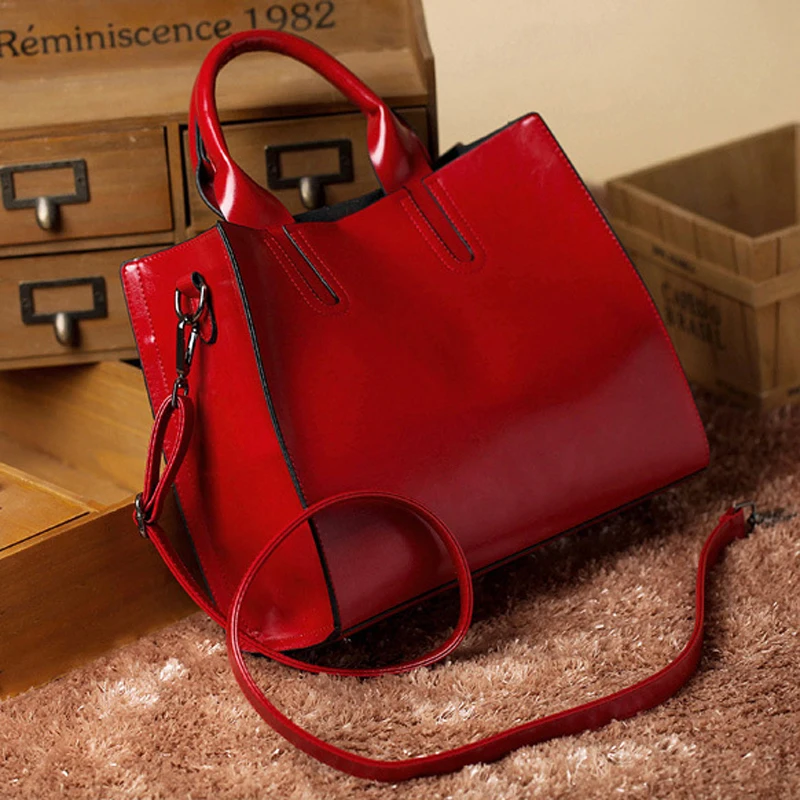 Sendefn 2017 Women Leather Bags Handbags Famous Brands Big Casual Women