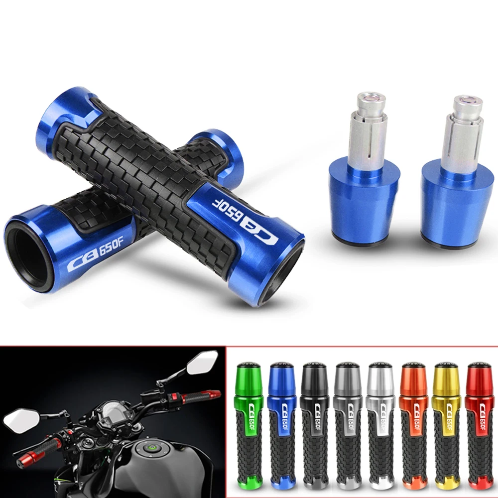 

Accessories Motorcycle Moto CNC Handlebar Grips Hand Grips and Bar Ends Weights For Honda CB650F CB 650F CB 650 F 2014-2016 2005