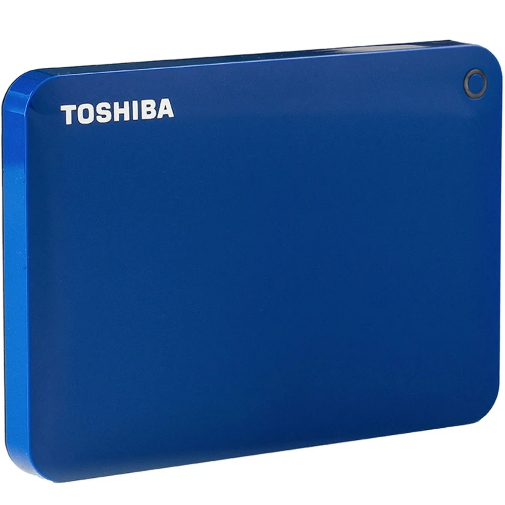 Toshiba HDD Canvio подключение USB 3,0 2," 2 ТБ 1 ТБ портативный внешний жесткий диск мобильный настольный ноутбук шифрование HDTC920YK3AA