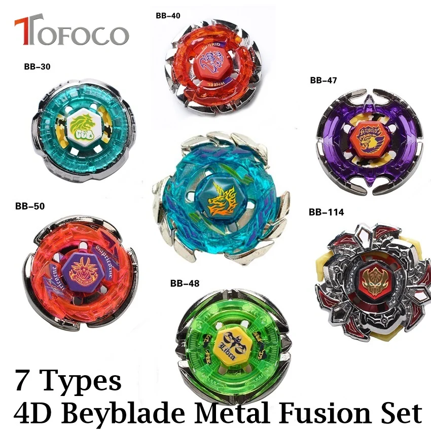 TOFOCO 7 Types Movie Anime font b Spinning b font font b Top b font Fight