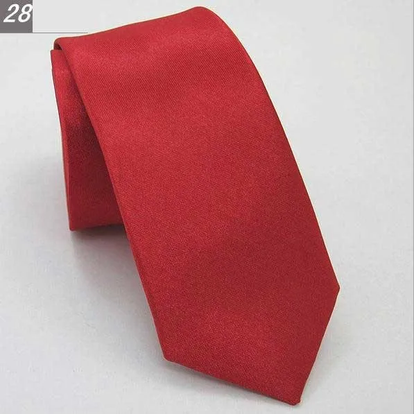 30 цветов стиль тонкий Norrow галстук для мужчин, 5 см свободного покроя стрелка тощий атласа галстук, Мода мужчина аксессуары Gravata