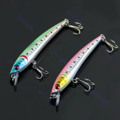 1PC Biomimetic 95mm 7g Fishing tool fishhooks fishing baits with hook Crank Bass Tackle Treble Hook