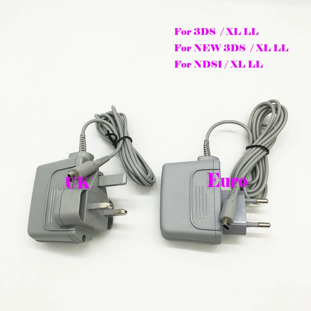 Original Eu Uk Plug For Nintendo New 3ds Xl Ll Charger Ac Power For Dsi Dsi Xl 2ds 3ds 3ds - - AliExpress