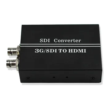 

SDI to HDMI SDI Converter with AU/US/EU/UK Power Adapter Support 3G+HD+SD-SDI and SDI&HDMI Simultaneous Output
