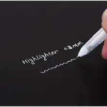 0.8 мм белый пера эскиз fine Liner ручка Писанина Pen Краски Дизайн Книги по искусству маркеры для детей подарок школе письменные принадлежности