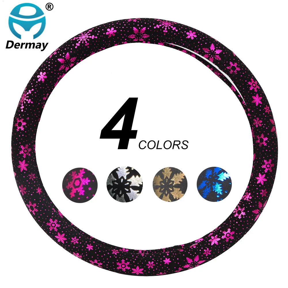 Dermay 4colors New Special Custom Personalized Cute Car Steering Wheel