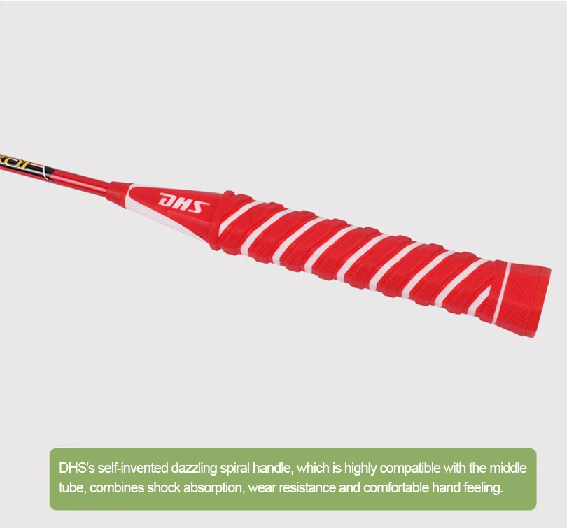 DHS бадминтон ракетка один выстрел полный углерода один бадминтон ракетка S803 любитель Начинающий бадминтон ракетки