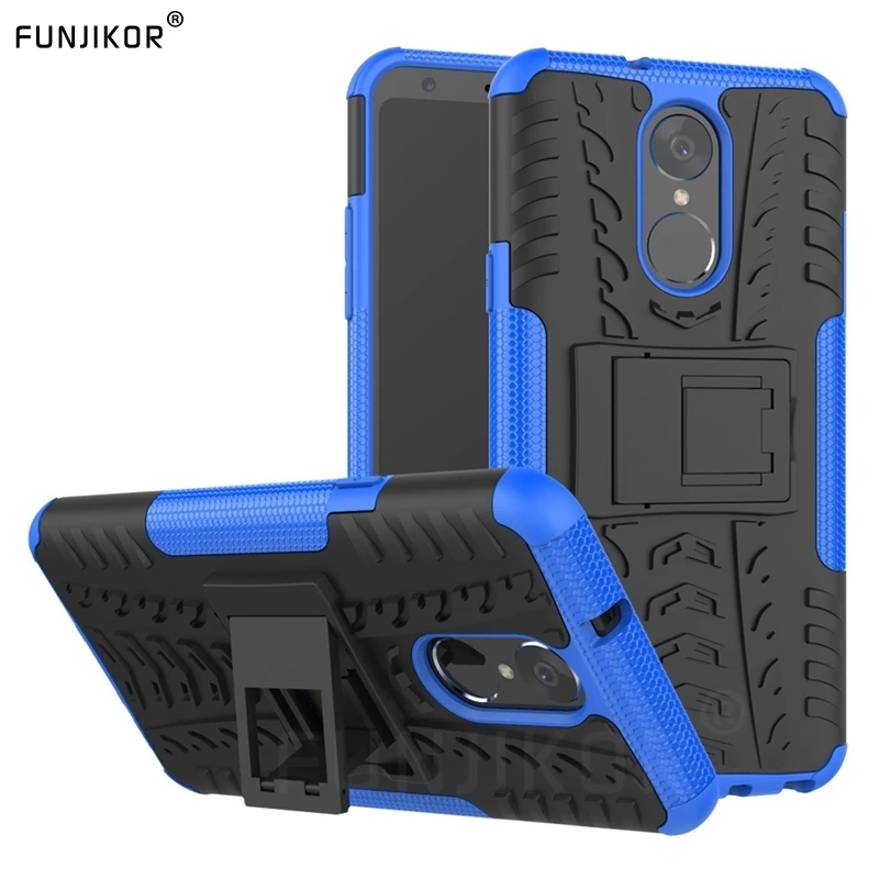 

Plastic Silicone ShockProof Protector Armor Case For LG Q Stylus Alpha Phone Cover Funda For LG Stylo 4 Plus Stylo4 Q710MS Case
