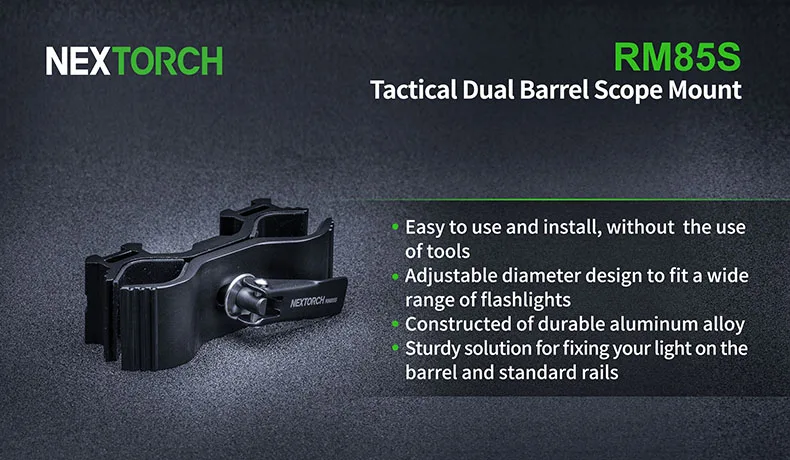 NEXTORCH Tactical Dual Barrel Scope Mount быстрое крепление съемное регулируемое крепление RM85S оптическое крепление