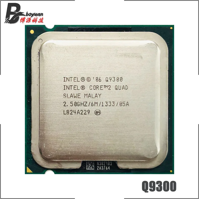 Intel Core 2 Quad Q9300 2,5 ГГц четырехъядерный процессор 6M 95W 1333 LGA 775