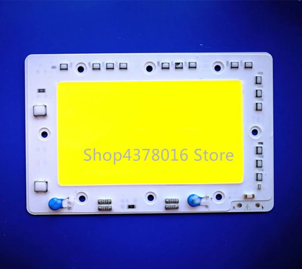 Высокая мощность LED COB чип 50 Вт 100 150 Светодиодная лампа 220 В 110 водонепроницаемый IP65
