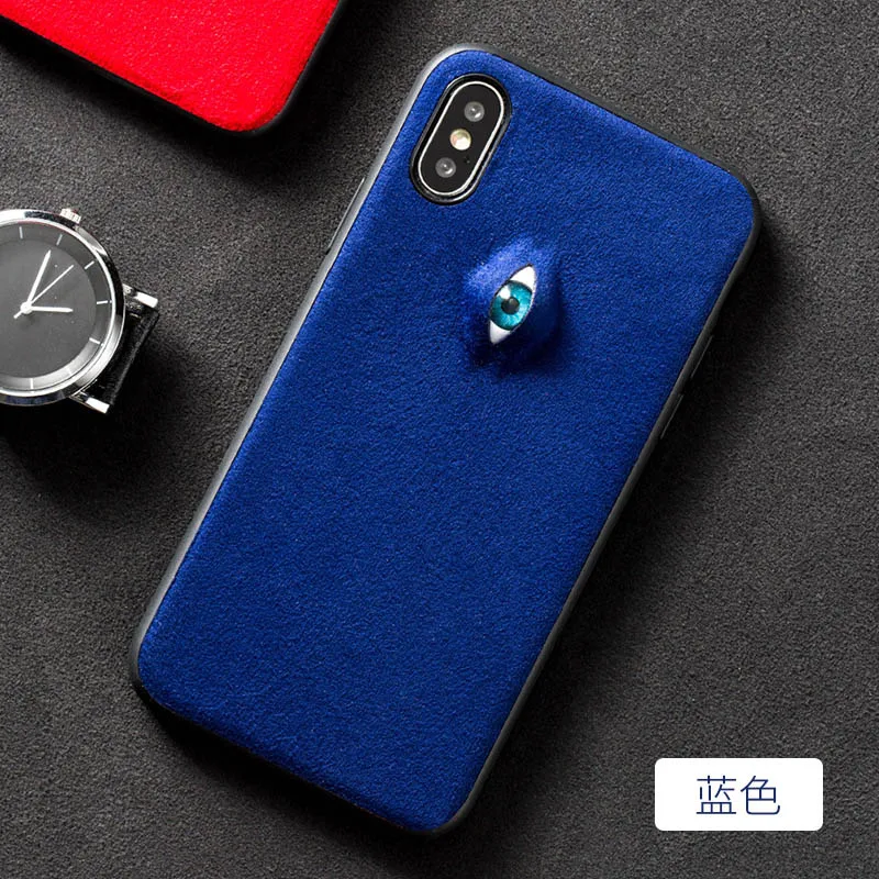 Чехол для телефона iPhone X 10, 5, 5S, SE, 6, 6s, 7, 8 Plus, сглаза, голубой глаз, Назар, Boncuk, дьявольский глаз, избегайте зла и приносите удачу, чехол - Цвет: Синий