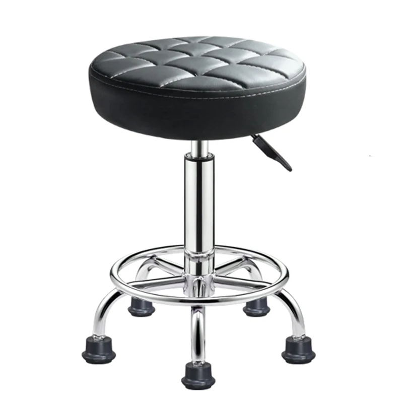 

Salon Rolling Swivel Stool Tattoo Massage Spa Chair Height Adjustable For Bathroom