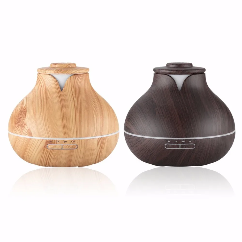 

400ml Ultrasonic Mist Sprayer Air Diffuser Electric Mist Maker Humidifier Round Shape US Plug Atomizer For Office Mist Maker