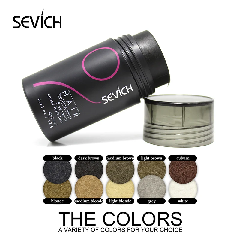 Hair Building Fibers 12g Concealer Keratin Thickening Powder