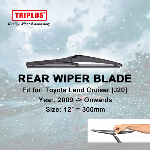 Rear Wiper Blade for Toyota Land Cruiser J200 J150 (2007 Onwards) 1pc