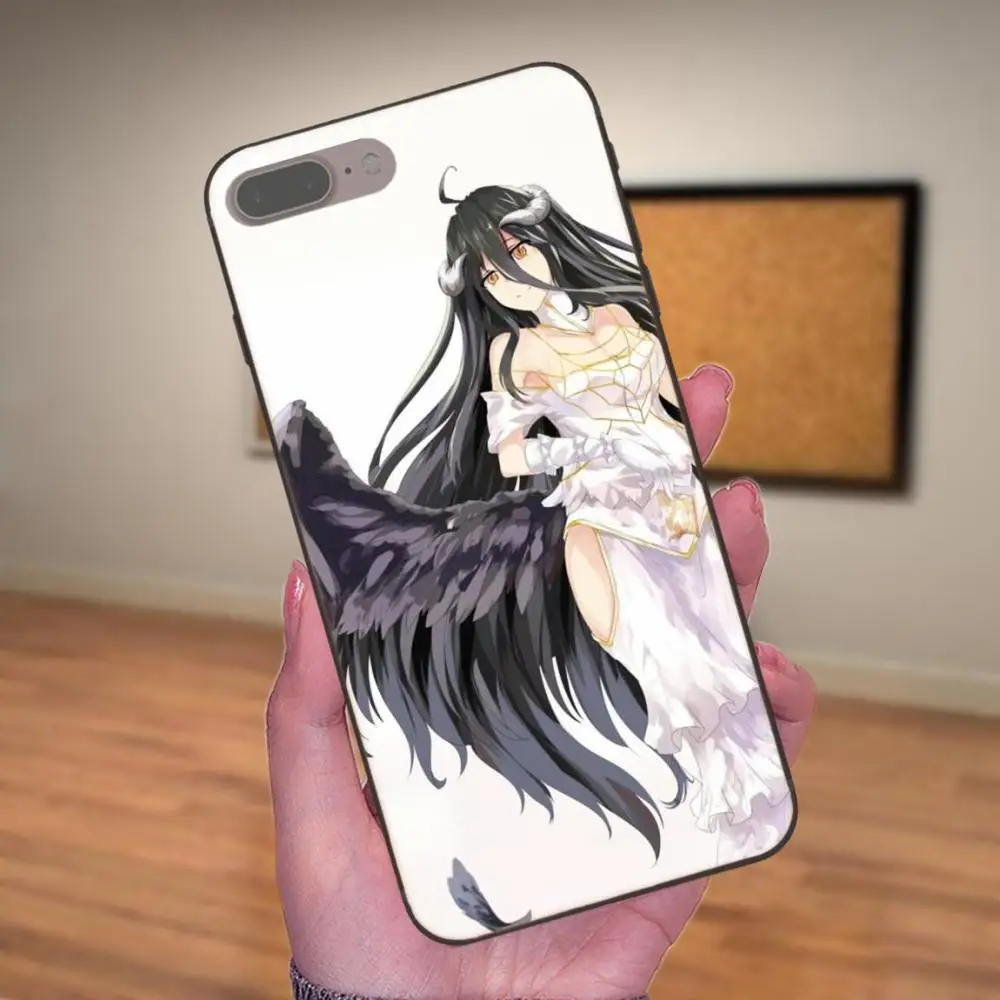 Мягкая TPU Мобильная Сексуальная аниме девушка Overlord Albedo для Xiaomi Mi Mix Max Note 2 2S 3 5X 6 6X 8 9