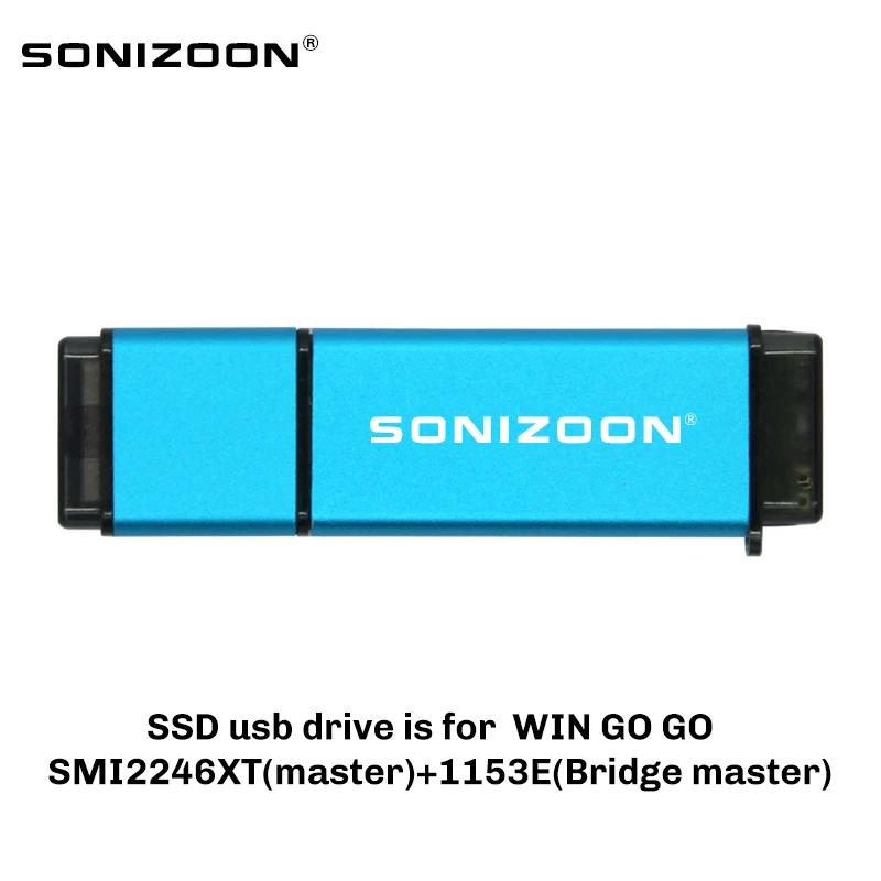 Твердотельный накопитель SONIZOON SSD WINTOGO USB3.1 USB3.0 128 гб 256 жесткий диск портативный