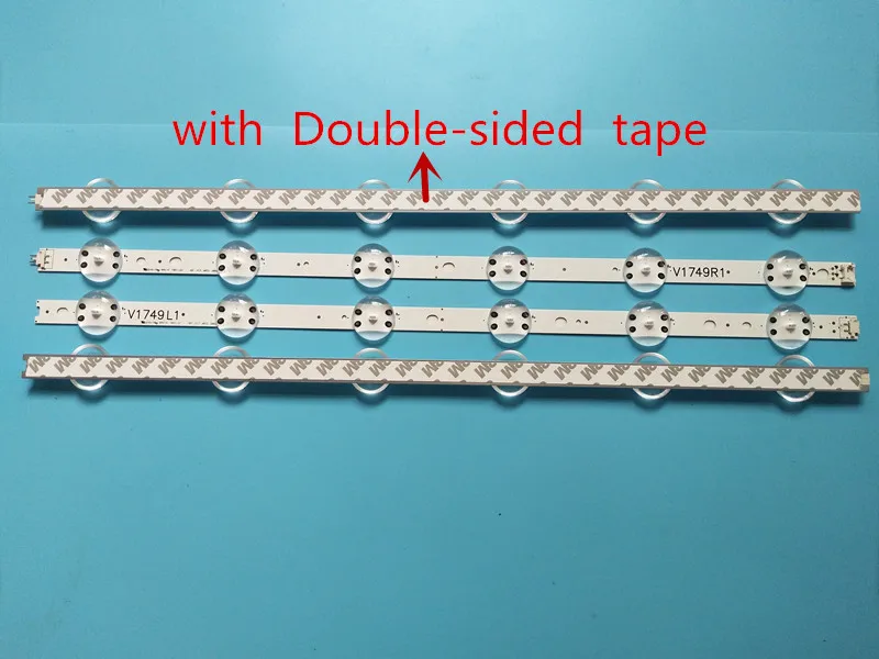 New 9set=36 PCS LED strip For LG 49UV340C 49UJ6565