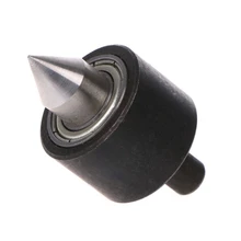 1pc Live Center Head For Lathe Machine Revolving Centre 6mm Shank DIY Accessories For Mini Lathe lathe for high precision activity center mt3 mohs 3 live center carbide for lathe machine revolving thimble rotary s top