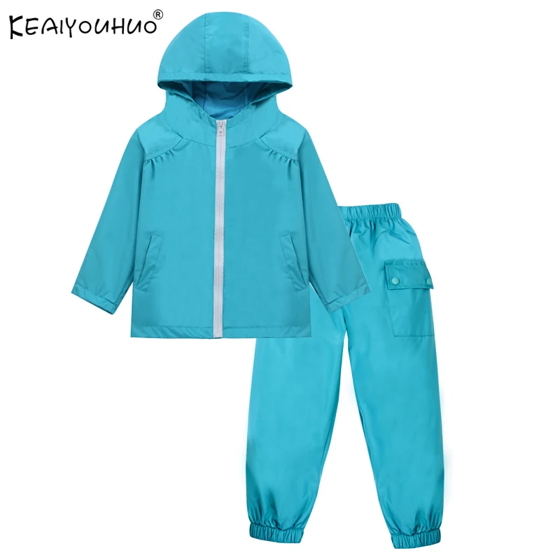 Children Clothing Boys Autumn Tracksuit For Girls Clothes Sets Raincoat Sport Suits Kids Clothes Sets Windbreaker Jackets+Pants