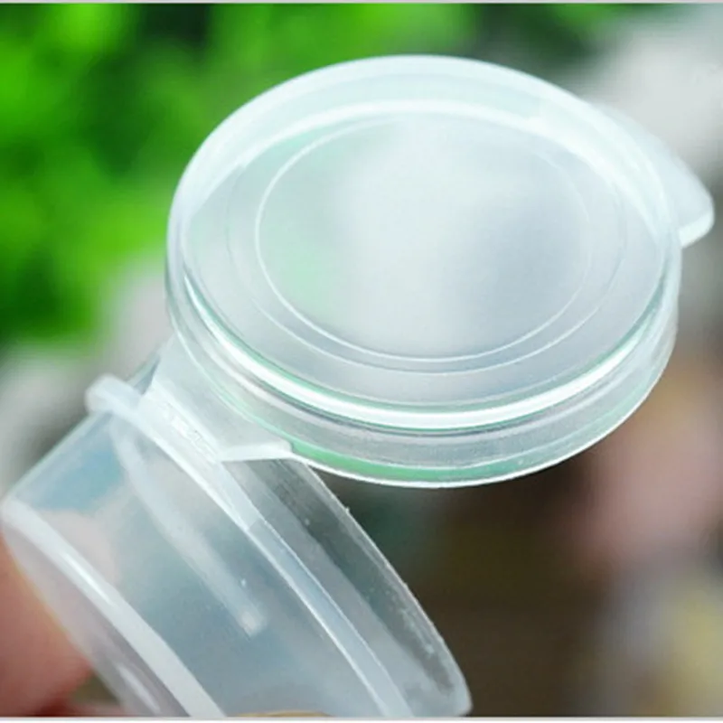 

10pcs/lot Popular Sample Jar Box 5g Button Box Mini Q Box Small Pot Leak Proof Cream Jars Cosmetic Jars Empty Makeup Containers