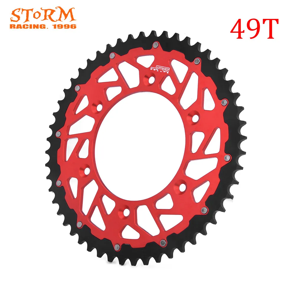 Pignon Arriere Composite En Acier Et Aluminium Pour Honda Crf Xr Crm Xl 230 250 125 450 500 45 47 48 49 50 51 52 T Aliexpress