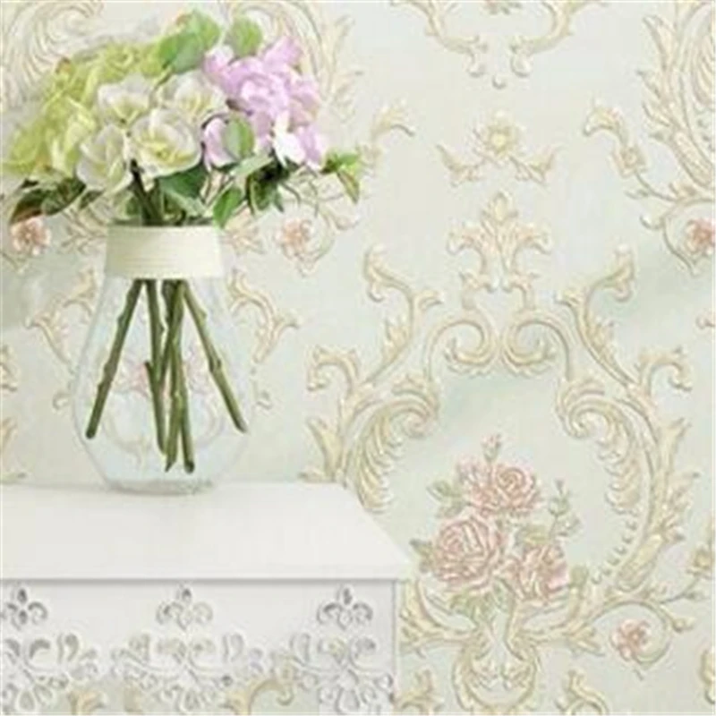 

Beibehang European style living room Beibehang TV home decoration background wallpaper papel de parede 3d wallpaper for walls