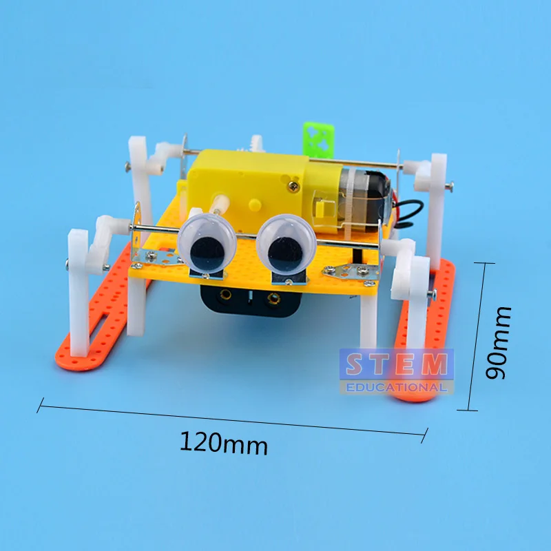 DIY электрические игрушки Механический дизайн принцип Робот Модель Дети физическая наука эксперимент учебное средство стволовых обучающая игрушка