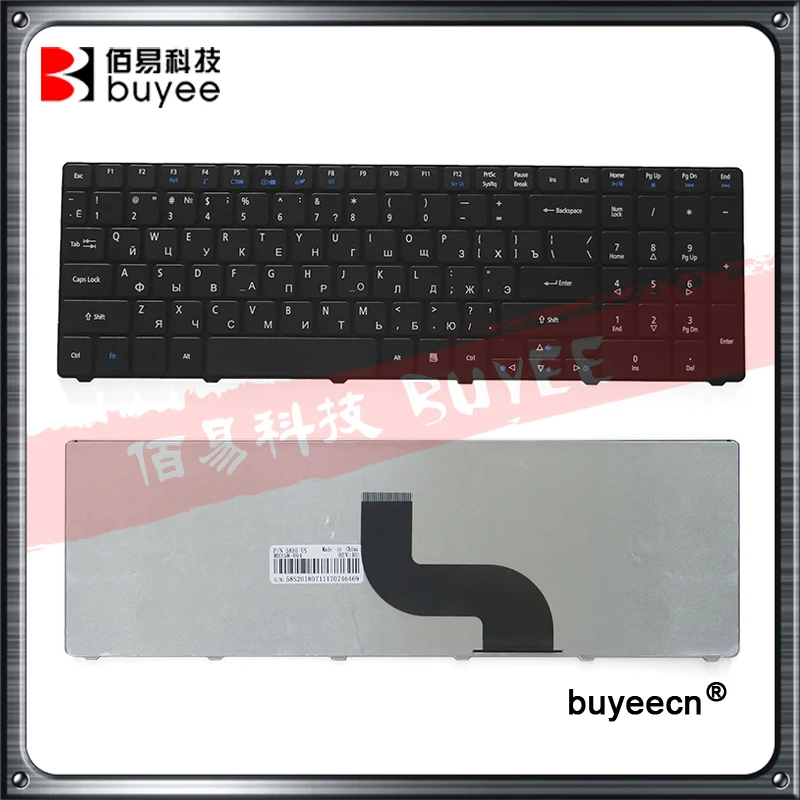 Оригинальная русская Русская клавиатура для Acer Aspire 5742G 5740 5742 5810T 7735 7551 5336 сменная US