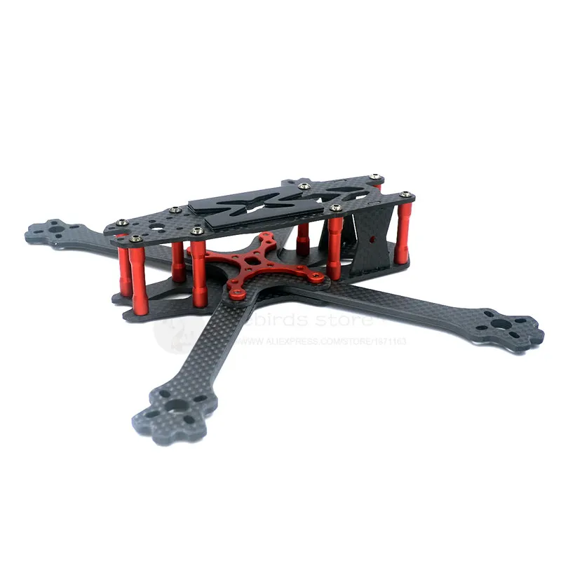 FS215 чистый карбоновый Квадрокоптер рама 4 мм крыло руки True X tybe для DIY FPV cross racing mini