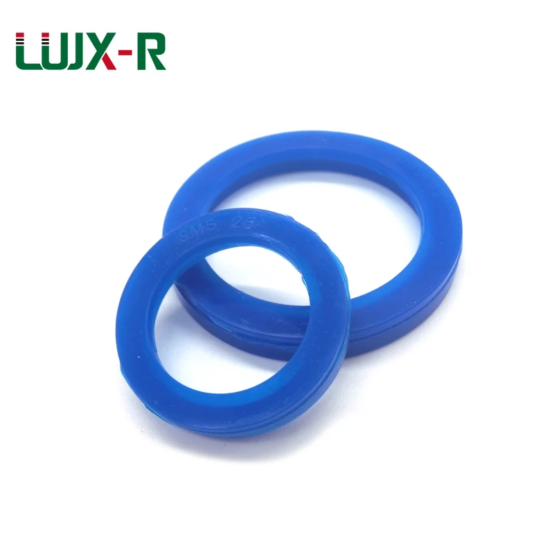 LUJX-R плоское уплотнительное кольцо уплотнительное Силиконовое уплотнительное кольцо круглой формы синяя шайба SMS Union уплотнительные прокладки для SMS соединения из нержавеющей стали SMS19-SMS101