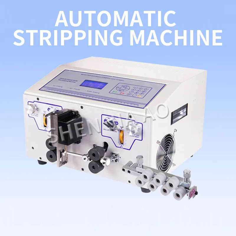  Automatic Computer Wire Stripping Machine Sheath Mute Pneumatic Cable Small Square Double Cutting L