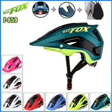 BASECAMP Cycling Helmet Ultralight In-mold Bicycle Helmet With Visor Breathable Road Mountain Bike MTB Outdoor Bicycle Helmet