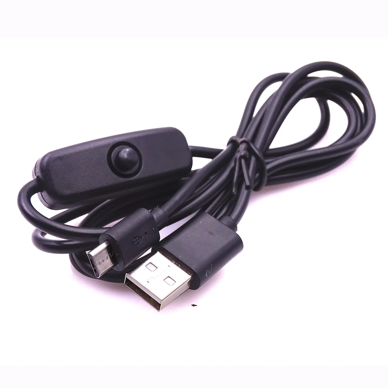 

Raspberry Pi 3 Power Cable with switch ON/OFF button Micro USB charging cable for Banana PI Raspberry Pi 2 power cable