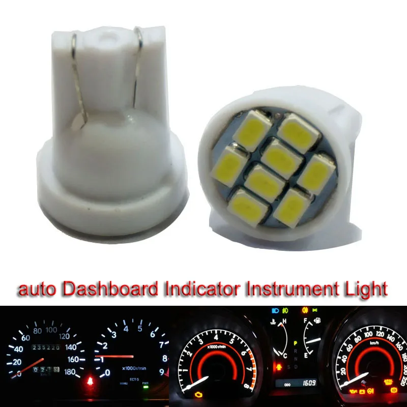 6 шт. Автомобильные LED T10 194 W5W 1 led 1206 3020 8 smd cob чипов клиновидная Лампа Белая
