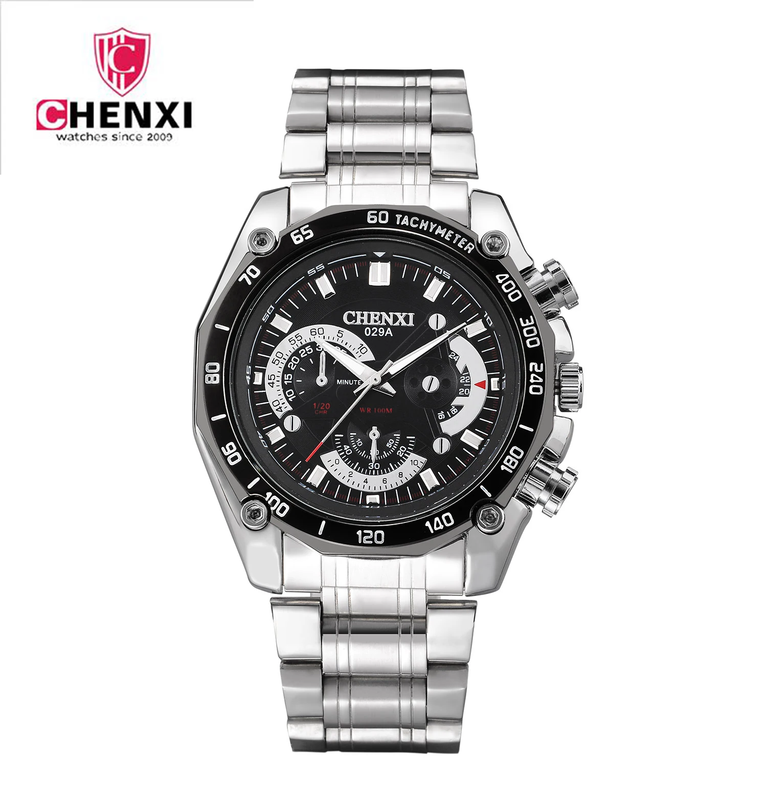 

CHENXI Watches Men Top Brand Luxury Fashion&Casual Full Steel Sports Watches Relogio Masculino Men's Business Quartz Wristwatch