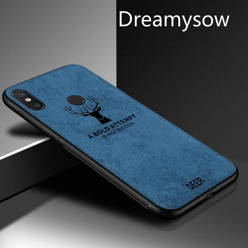 

Luxury Soft Cloth Fabric Case For Xiaomi 8 lite Redmi Note 7 Case Fundas For Redmi Note 7 6 5 5A pro 4 4X Phone Case Back Cover